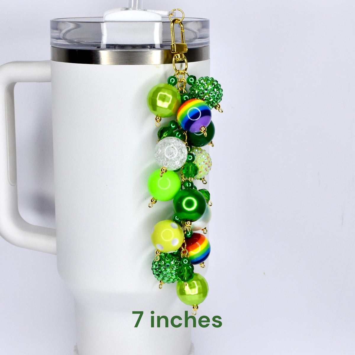 St Patrick's Day Tumbler Straw Charm