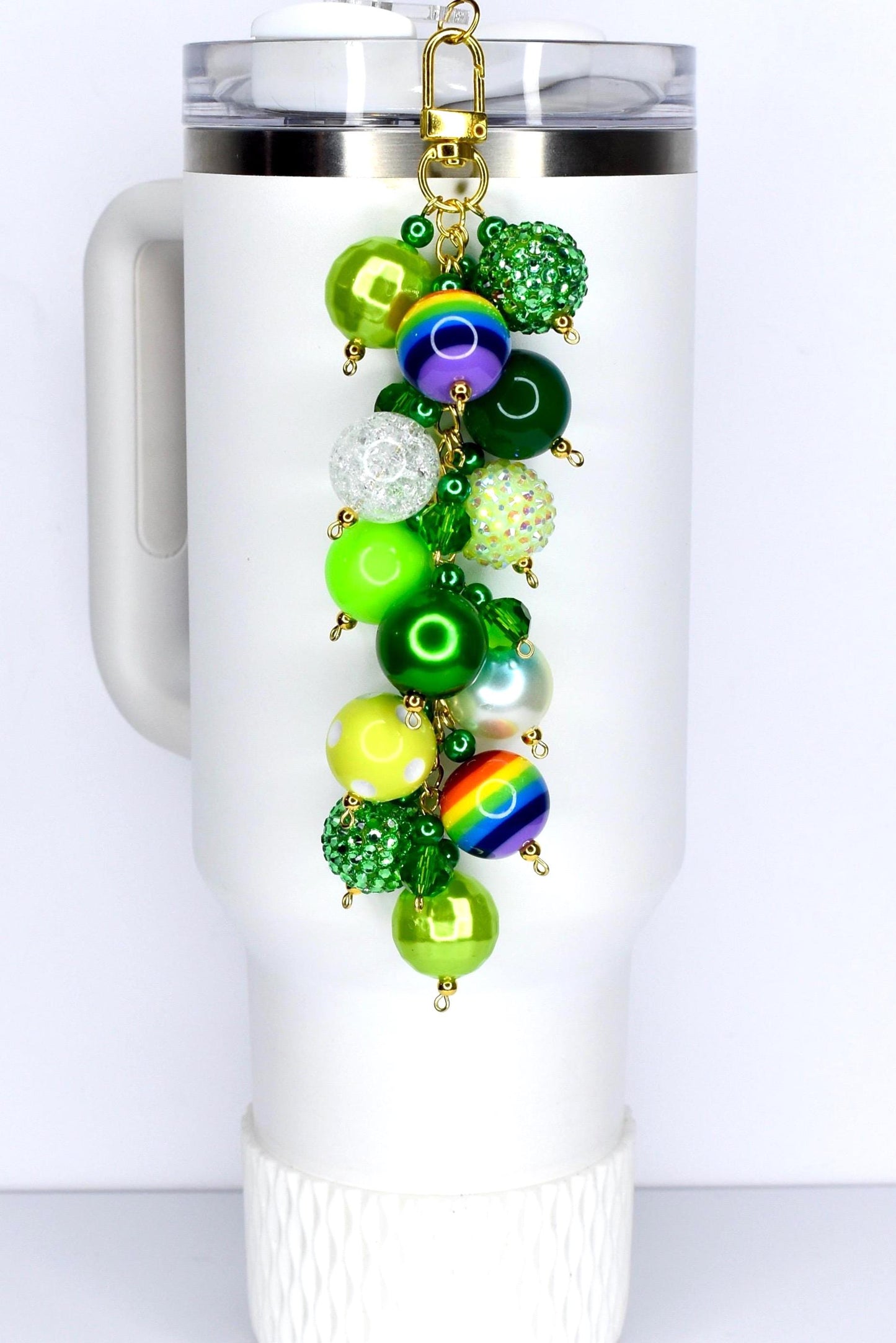 St Patrick's Day Tumbler Straw Charm