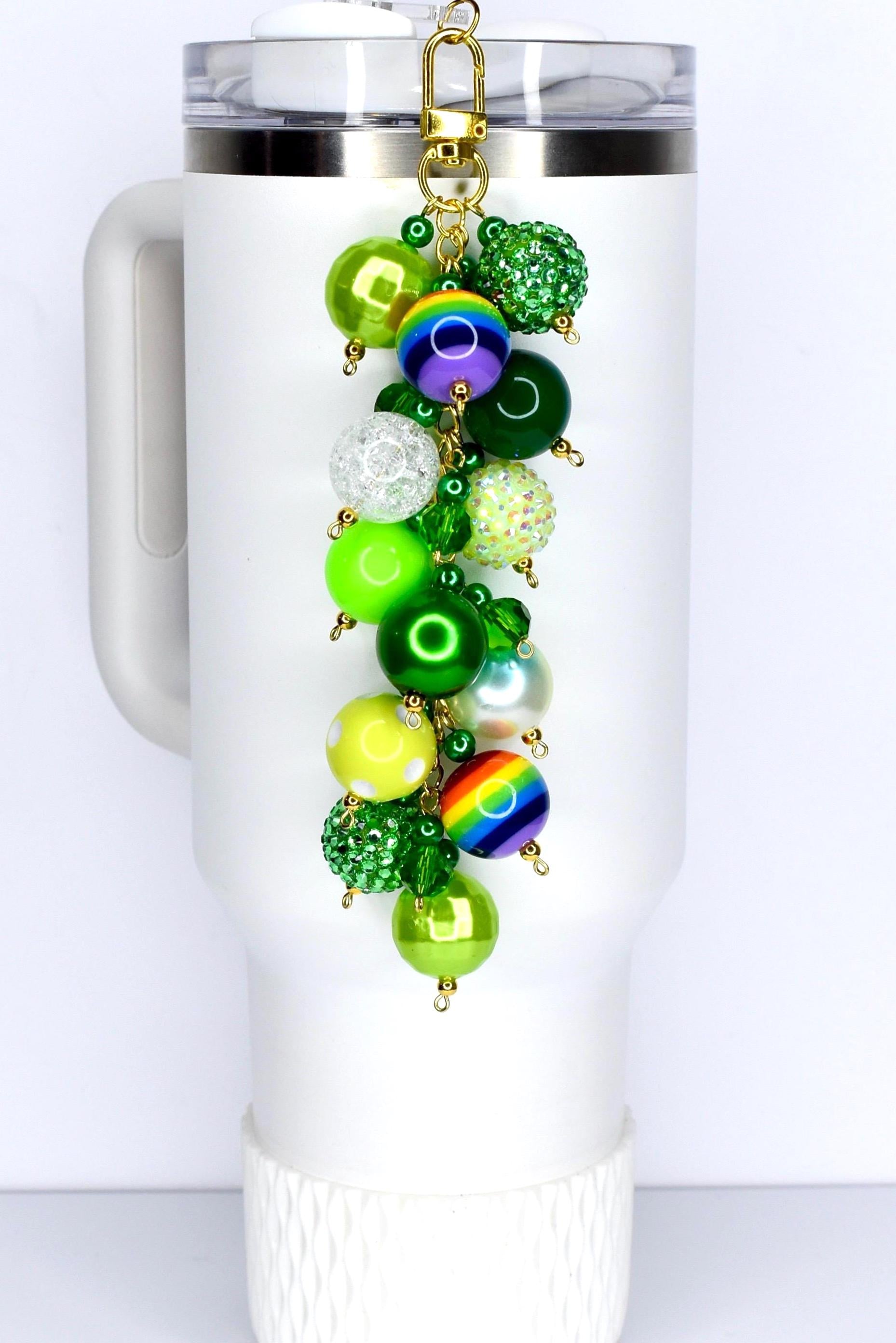 St Patrick's Day Tumbler Straw Charm