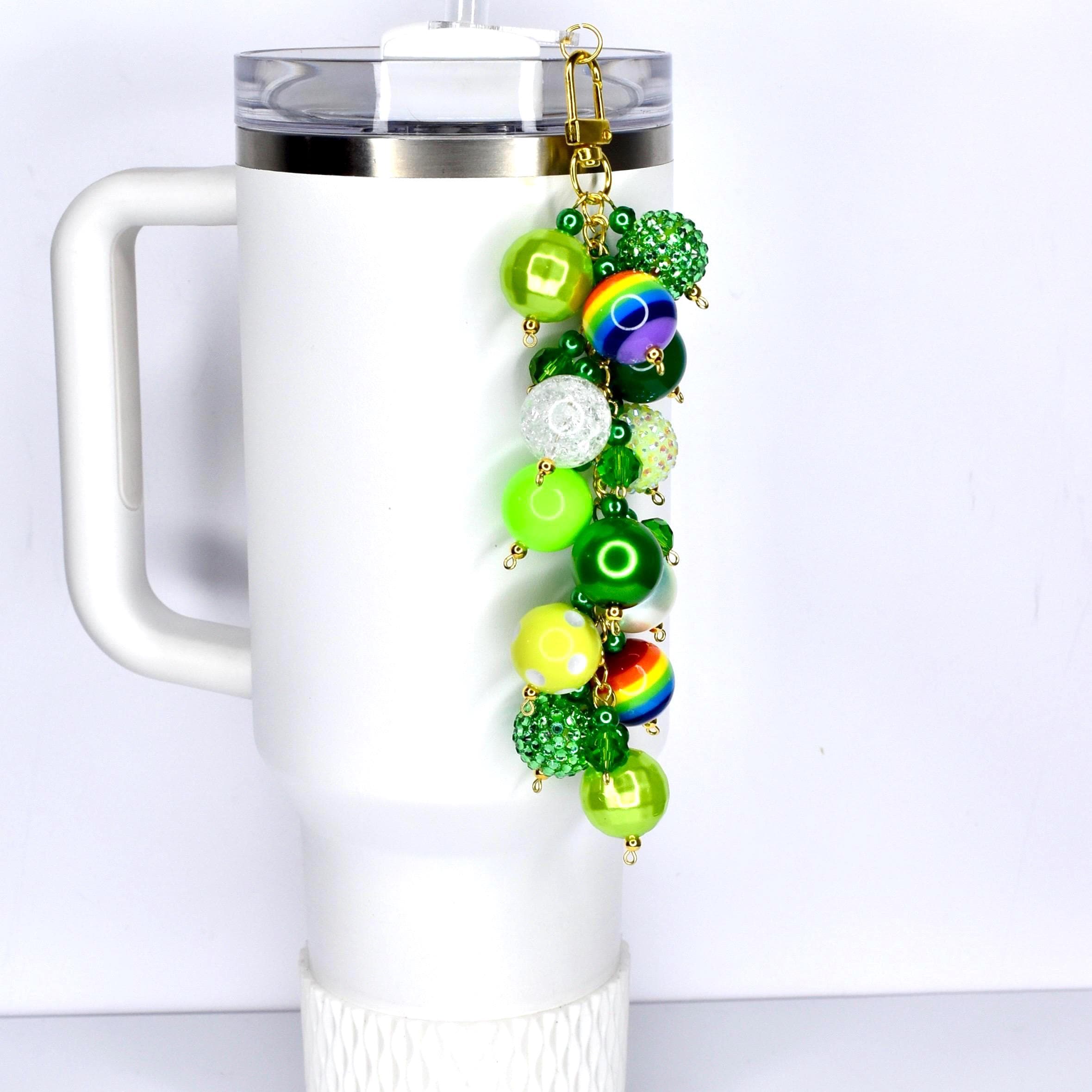 St Patrick's Day Tumbler Straw Charm