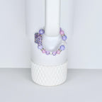 Purple Bow Tumbler Handle Charm