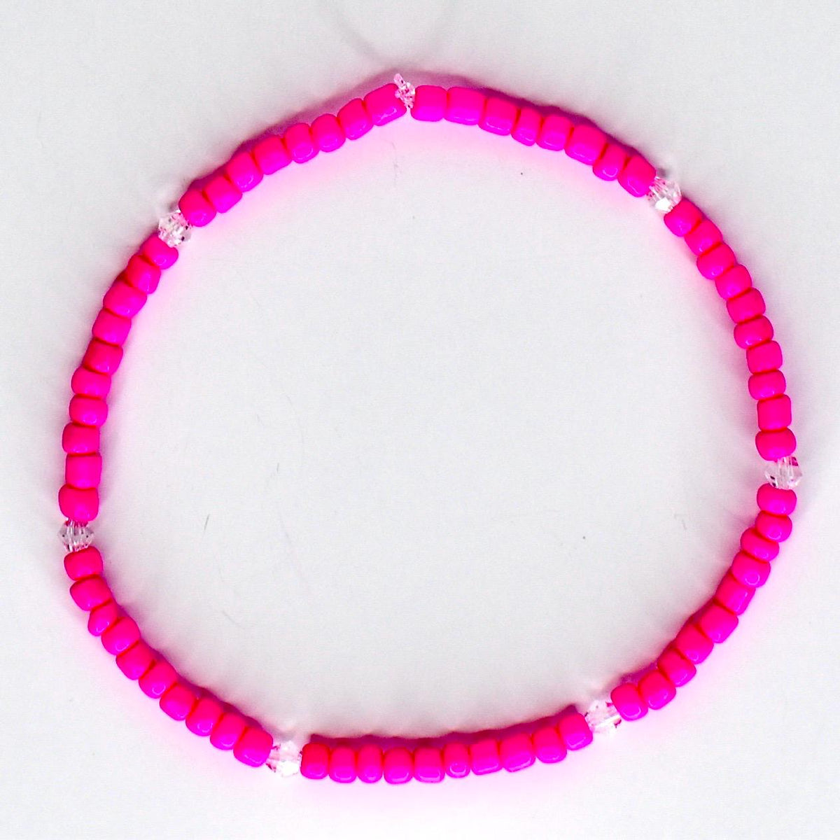 Hot Pink Violet Blossom Bracelet Collection
