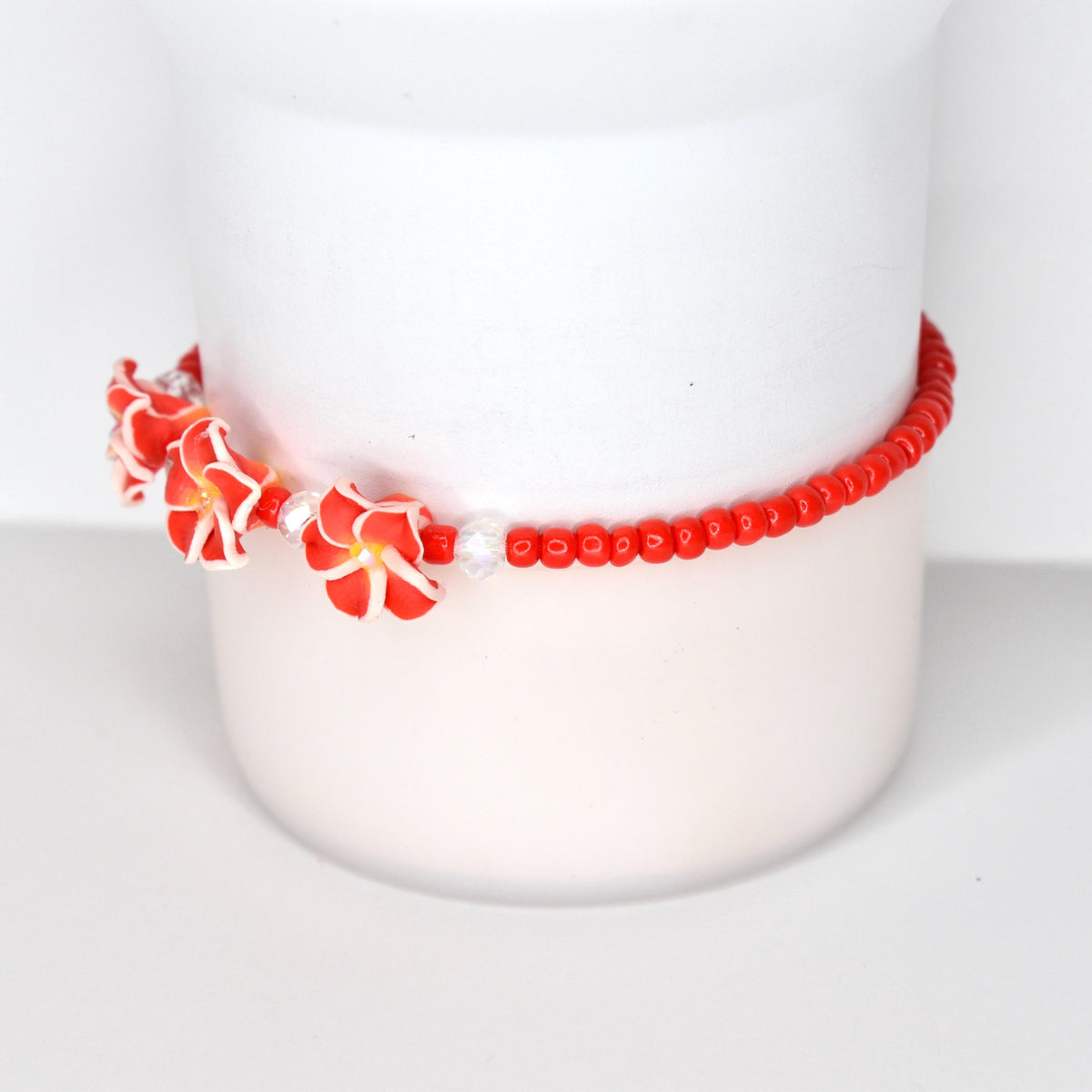 Plumeria Flower Bracelet Collection