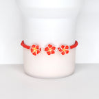 Plumeria Flower Bracelet Collection
