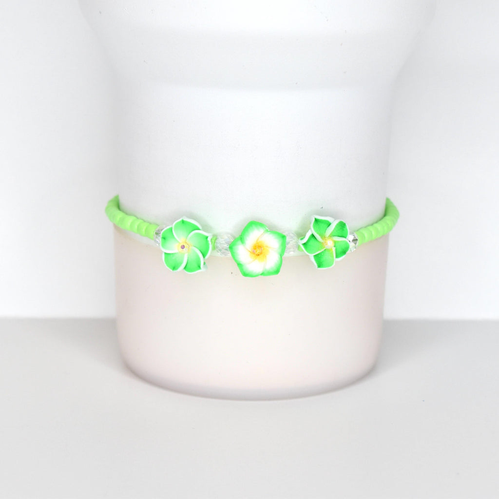 Plumeria Flower Bracelet Collection