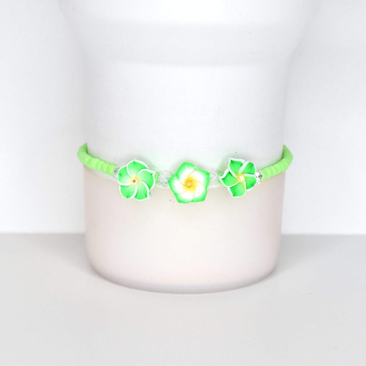 Plumeria Flower Bracelet Collection