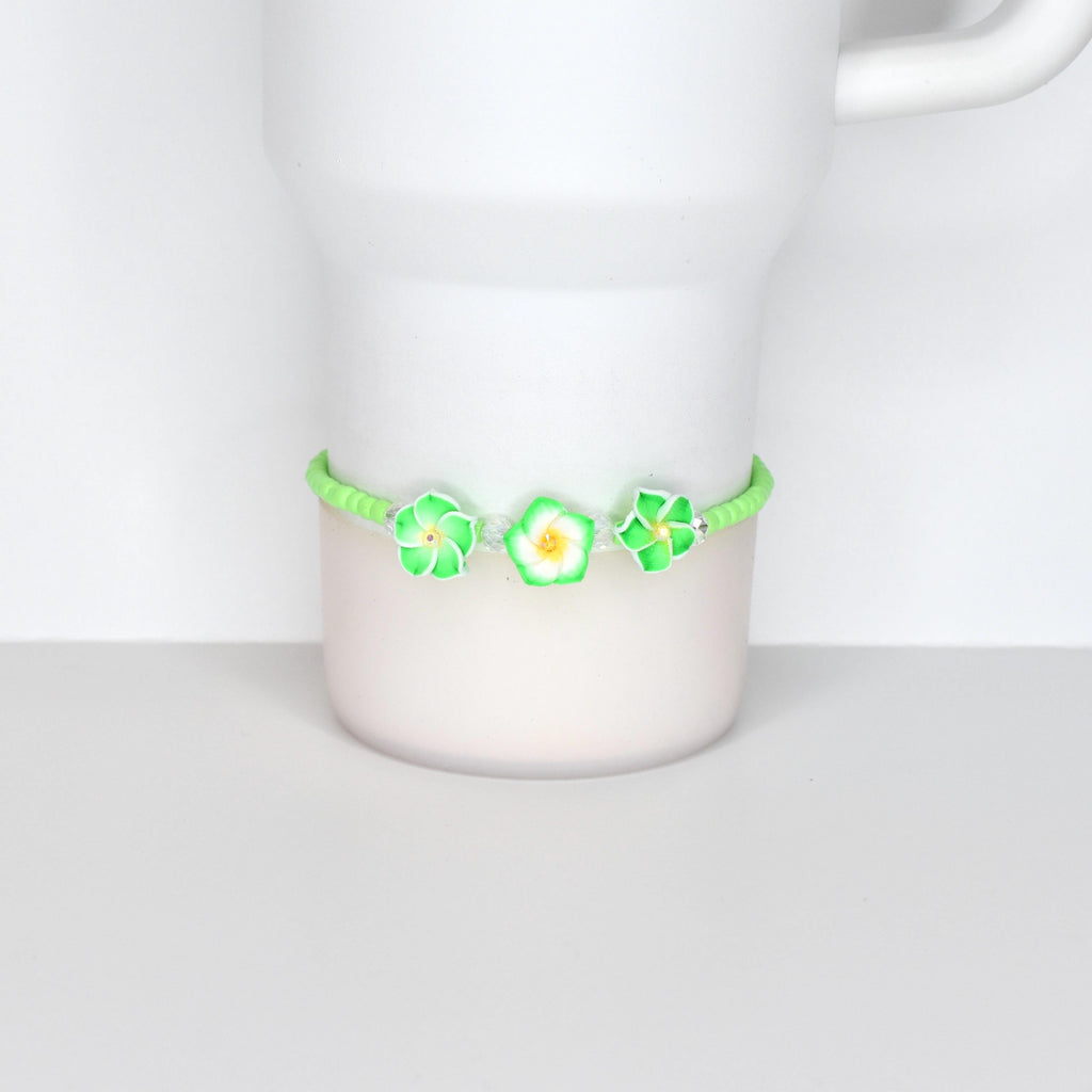 Plumeria Flower Bracelet Collection