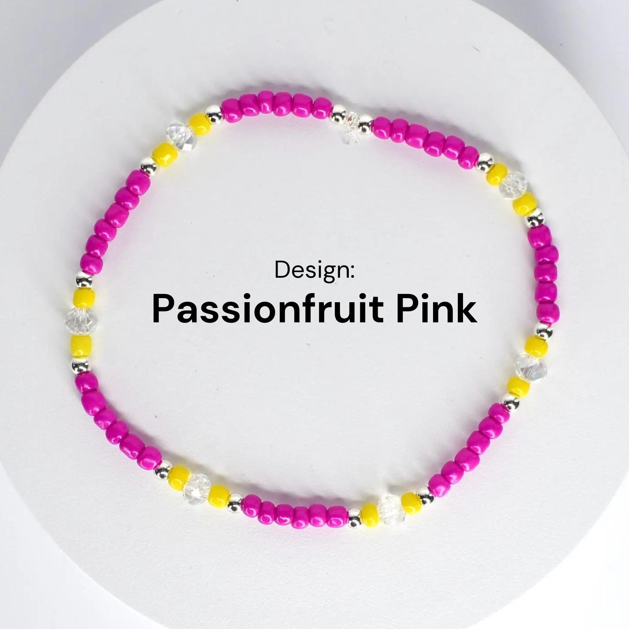 Yellow Pink Daisy Flower Bracelets