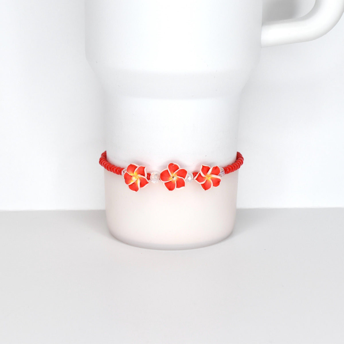 Plumeria Flower Bracelet Collection