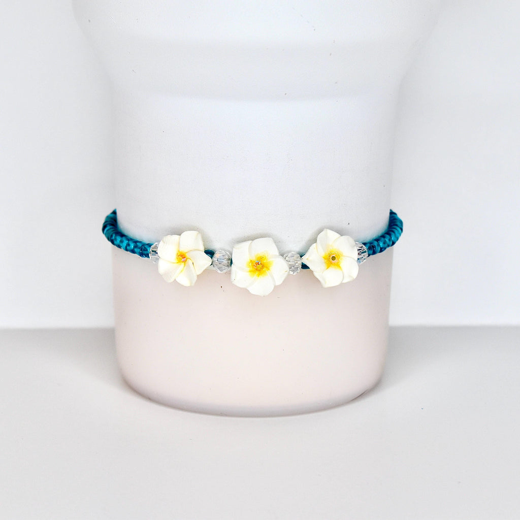 Plumeria Flower Bracelet Collection
