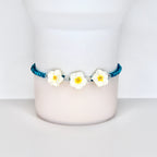 Plumeria Flower Bracelet Collection