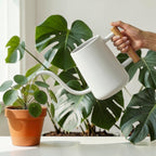 Personalized Watering Can: Best Mom Ever Floral Design and Wood Handle