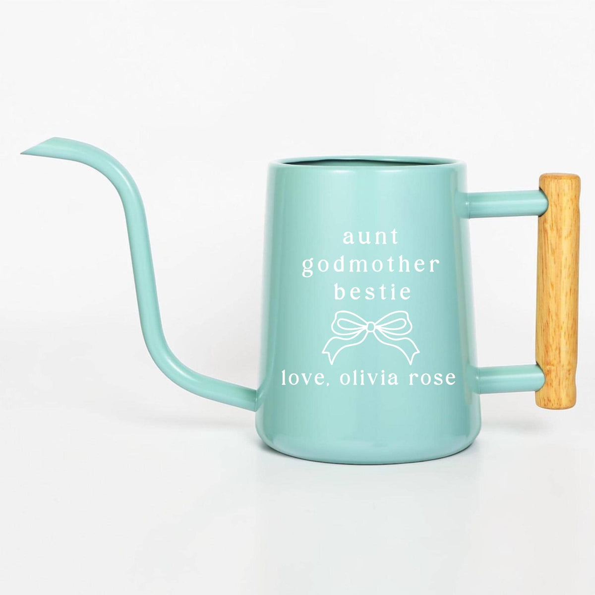 Personalized Watering Can | Coquette Bow Plant Lover Gift