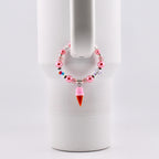 Pink Pearl Ice Cream Cone Tumbler Handle Bracelet: Beaded Summer Jewelry