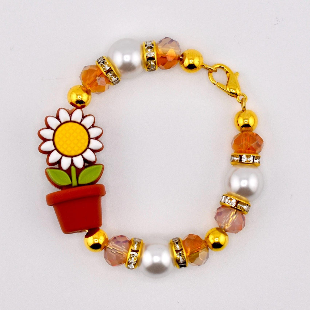 Sunflower Tumbler Handle Charm