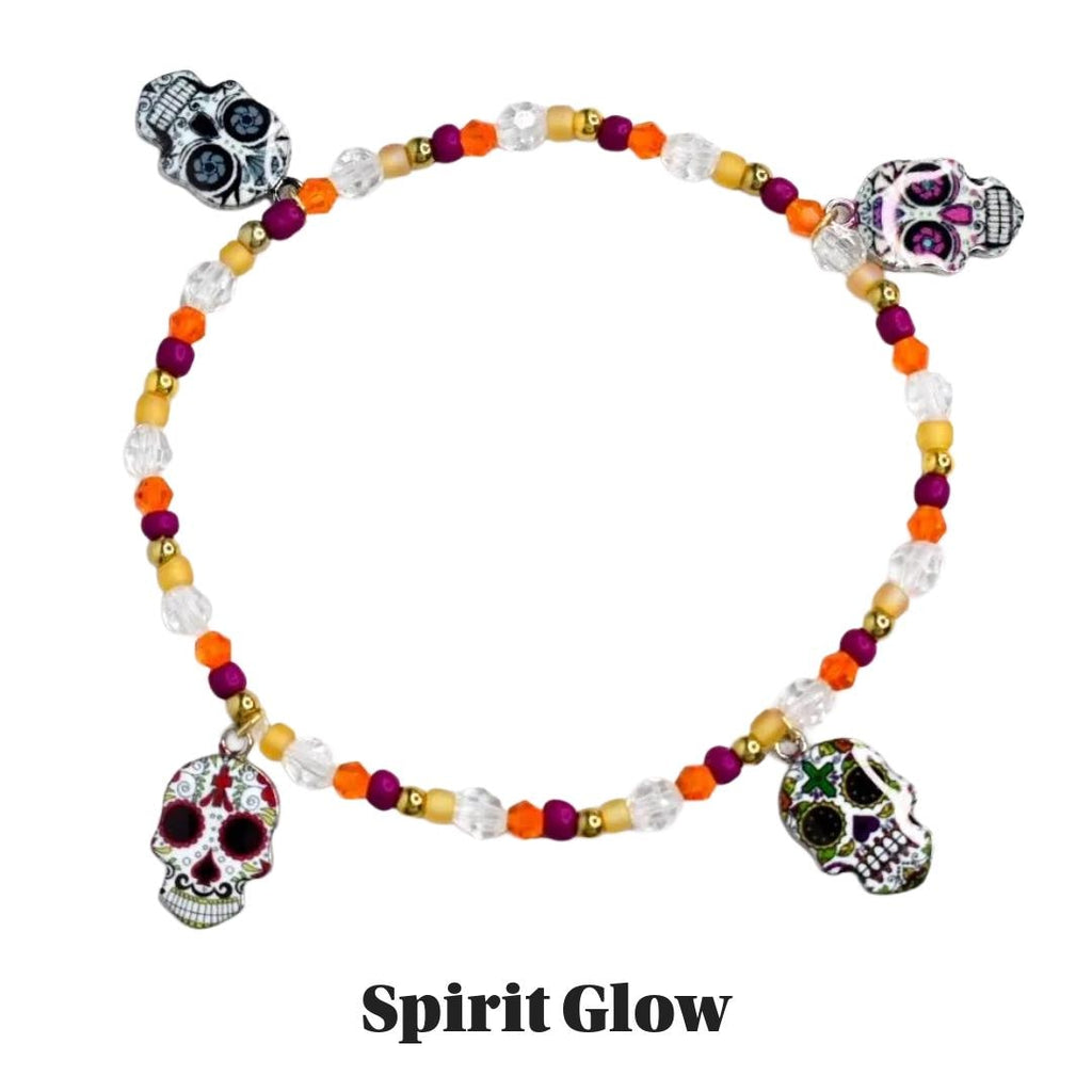Fiesta Sugar Skull Bracelet Collection for Dia de los Muertos