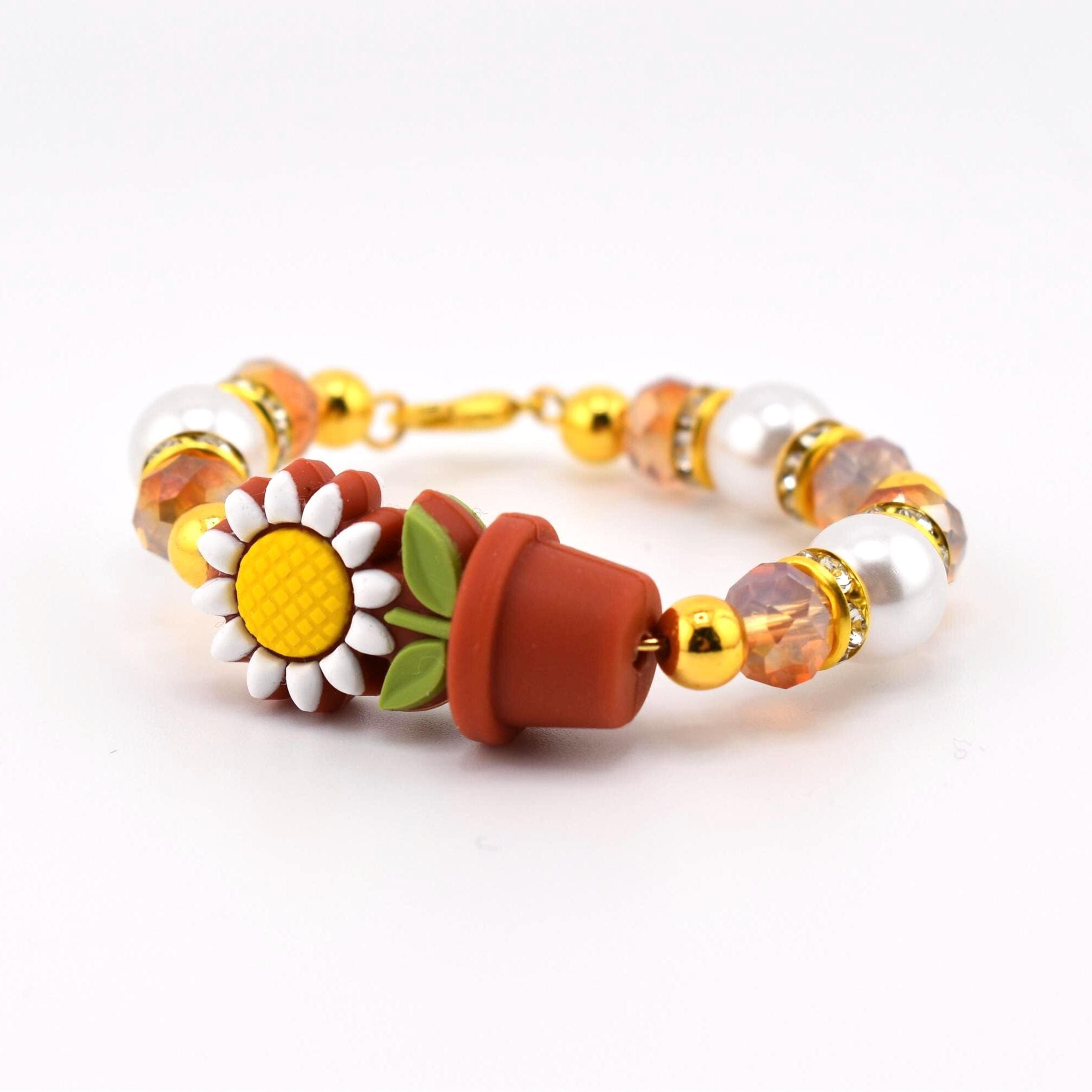 Sunflower Tumbler Handle Charm