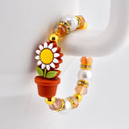 Sunflower Tumbler Handle Charm