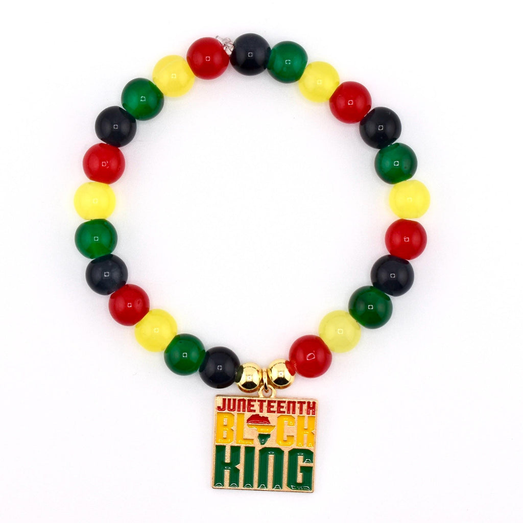Juneteenth Black King Bracelet
