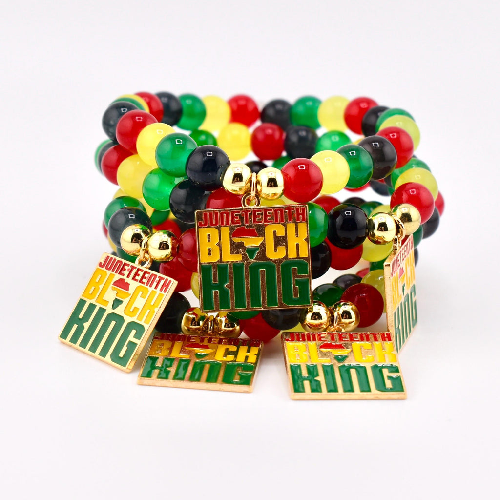 Juneteenth Black King Bracelet