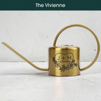 Personalized Gold Watering Can with Monogram