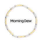 Pink Mesa Sunset Bracelet Collection: Pink, Peach, and Cream Beaded Bracelets