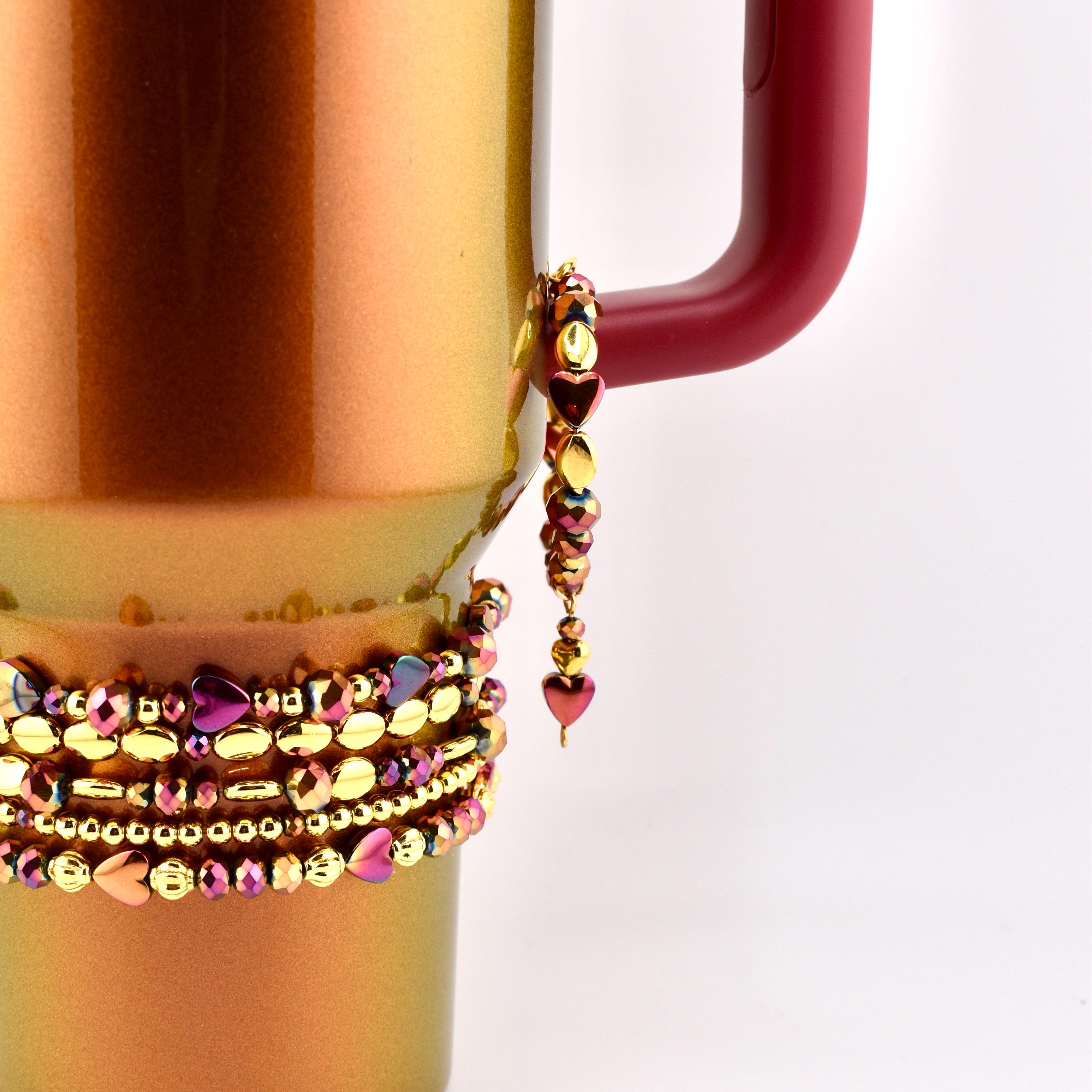 Country Gold Tumbler Handle Bracelet