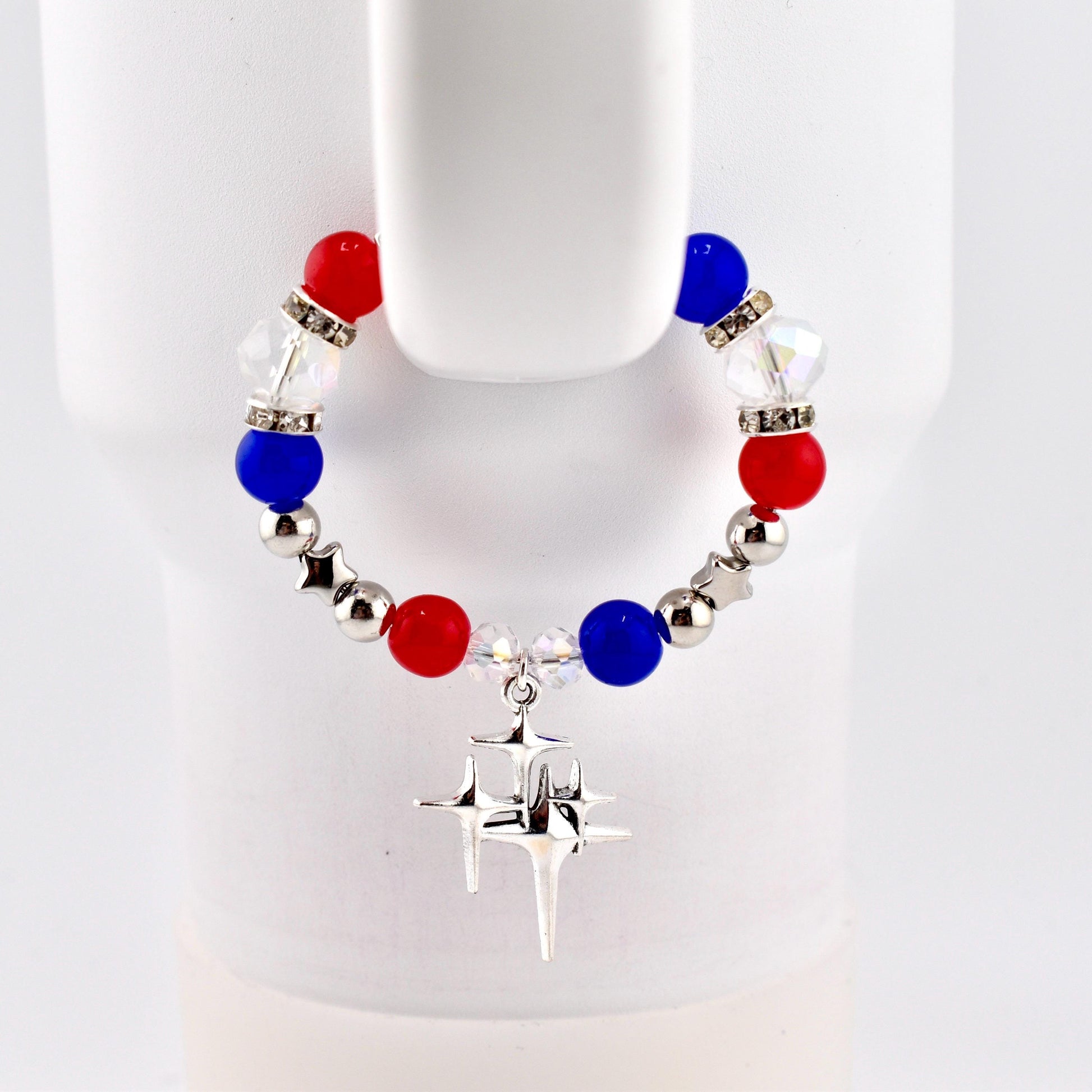Stars and Stripes Tumbler Handle Bracelet