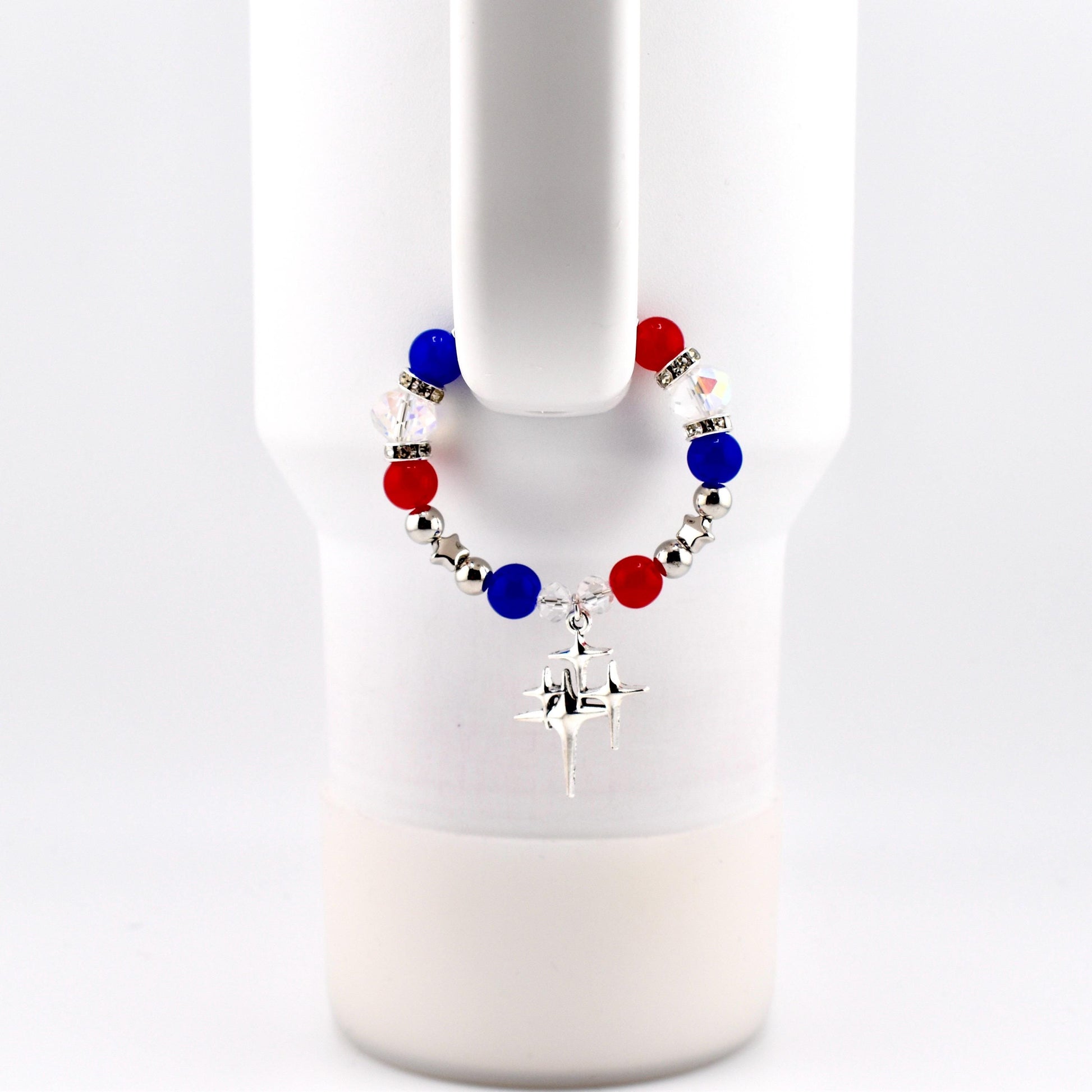 Stars and Stripes Tumbler Handle Bracelet