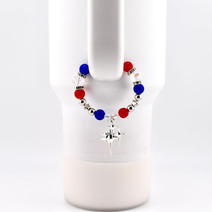 Stars and Stripes Tumbler Handle Bracelet