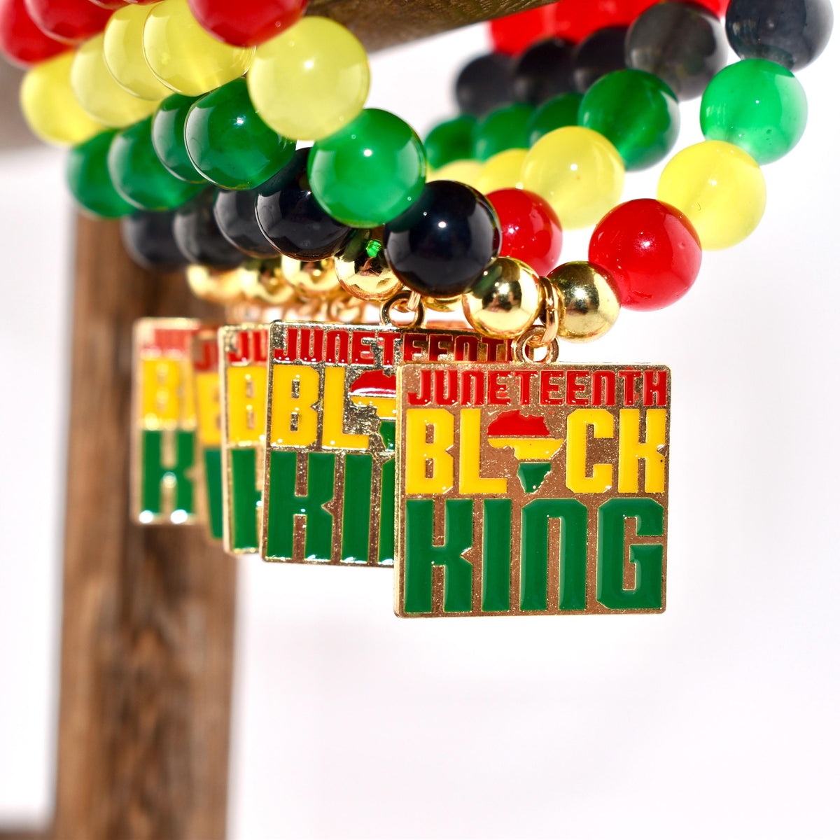 Juneteenth Black King Bracelet