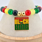 Juneteenth Black King Bracelet