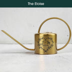 Personalized Gold Watering Can with Monogram