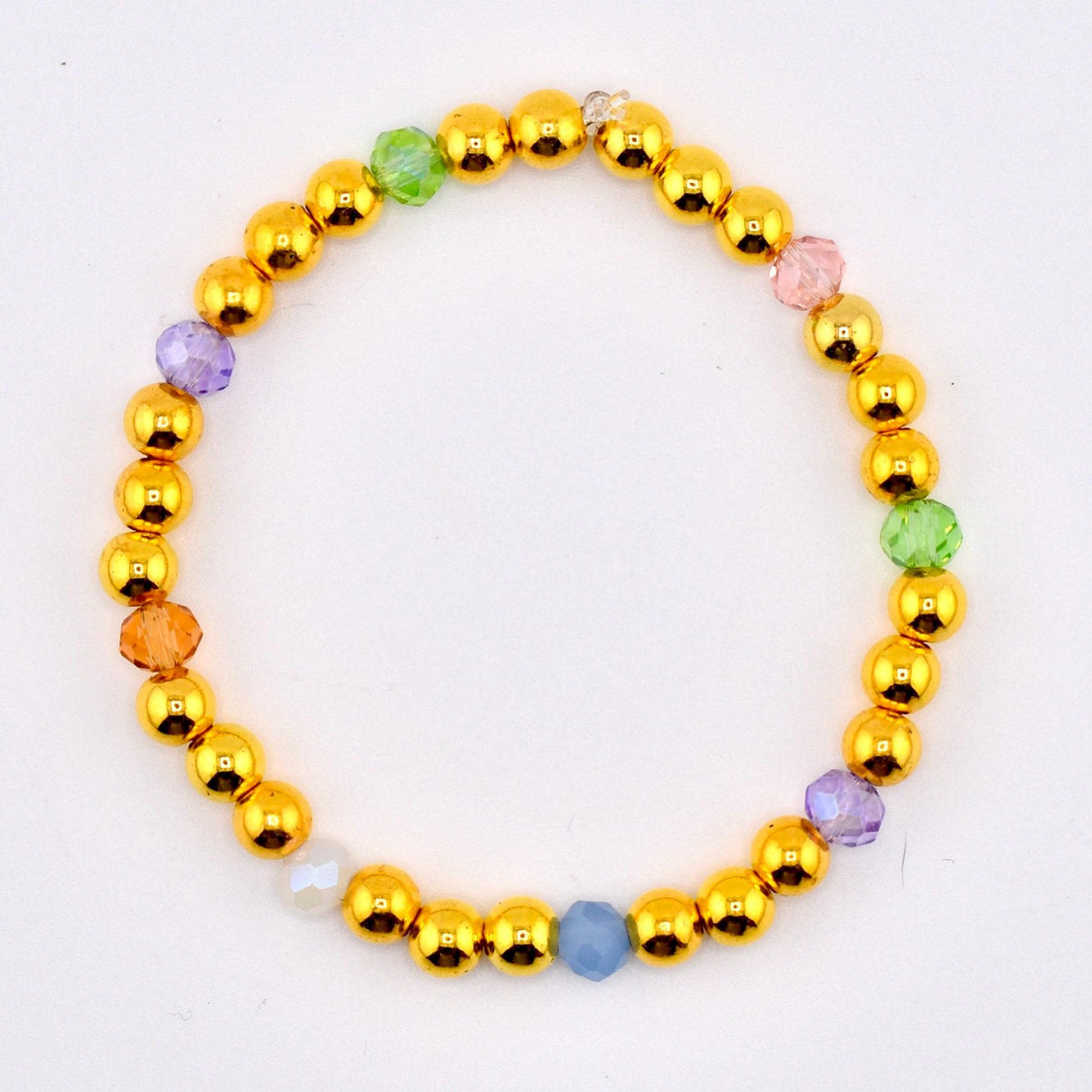 Wanderlust Beaded Bracelet Stack: Colorful Bracelet Set of 5