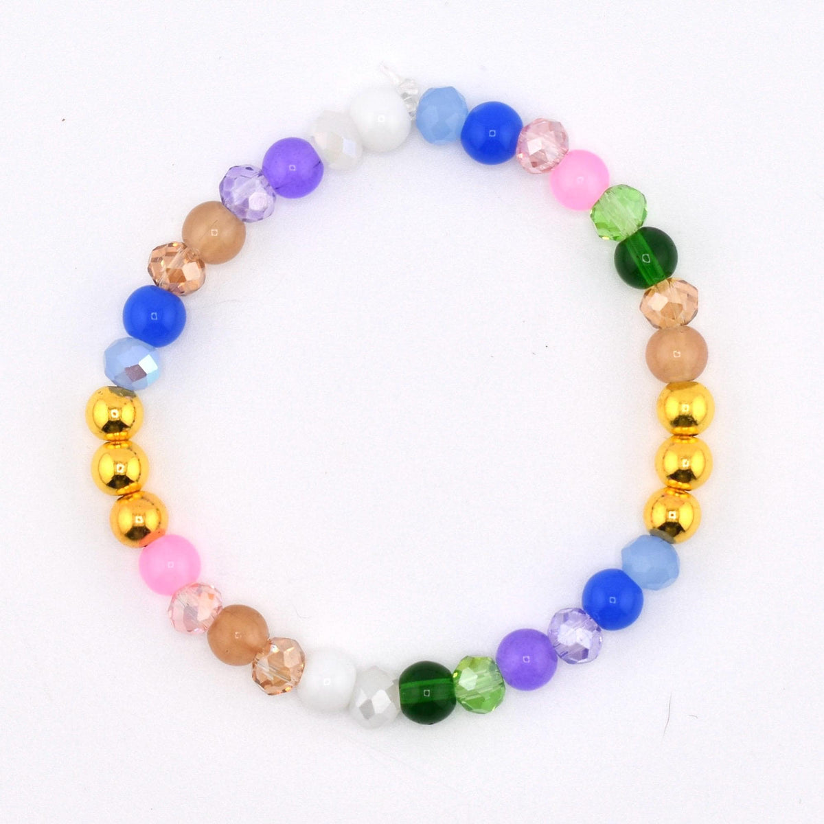 Wanderlust Beaded Bracelet Stack: Colorful Bracelet Set of 5