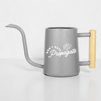 Metal Watering Can with Don't Hate Propagate and Monstera Leaf Design