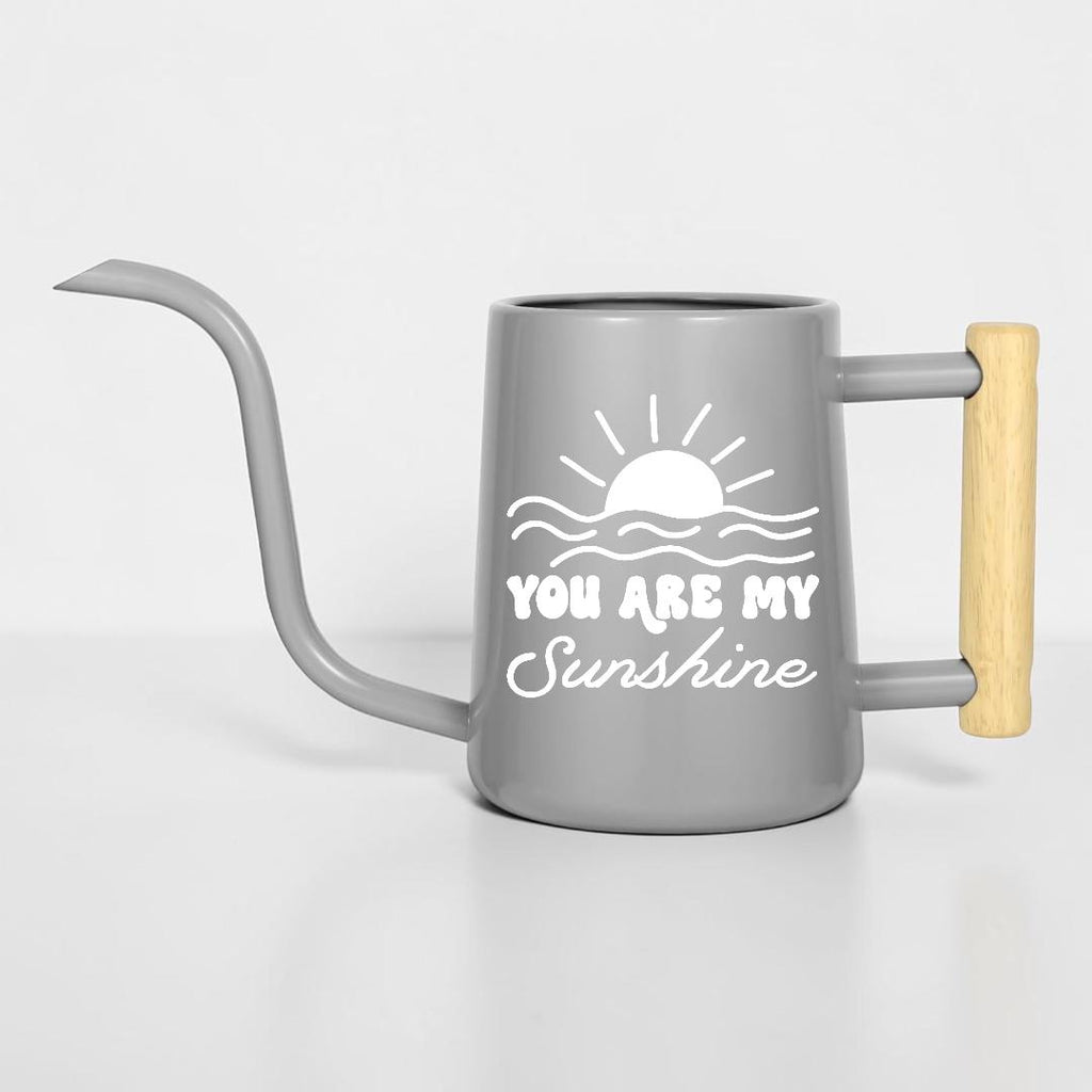 You Are My Sunshine Watering Can with Wood Handle