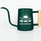 You Are My Sunshine Watering Can with Wood Handle