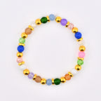 Wanderlust Beaded Bracelet Stack: Colorful Bracelet Set of 5