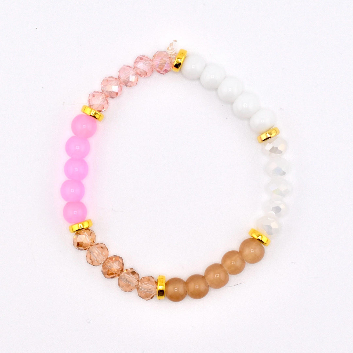 Wanderlust Beaded Bracelet Stack: Colorful Bracelet Set of 5