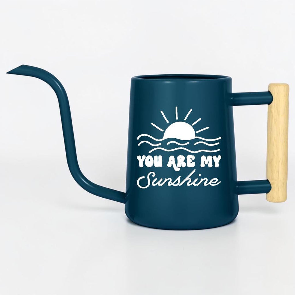 You Are My Sunshine Watering Can with Wood Handle