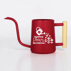 Metal Watering Can, "Making Pour Decisions" Plant Pun Gift
