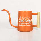 Watering Can with Teachers Plant Seeds That Grow Forever Design