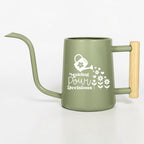 Metal Watering Can, "Making Pour Decisions" Plant Pun Gift