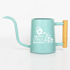 Metal Watering Can, "Making Pour Decisions" Plant Pun Gift