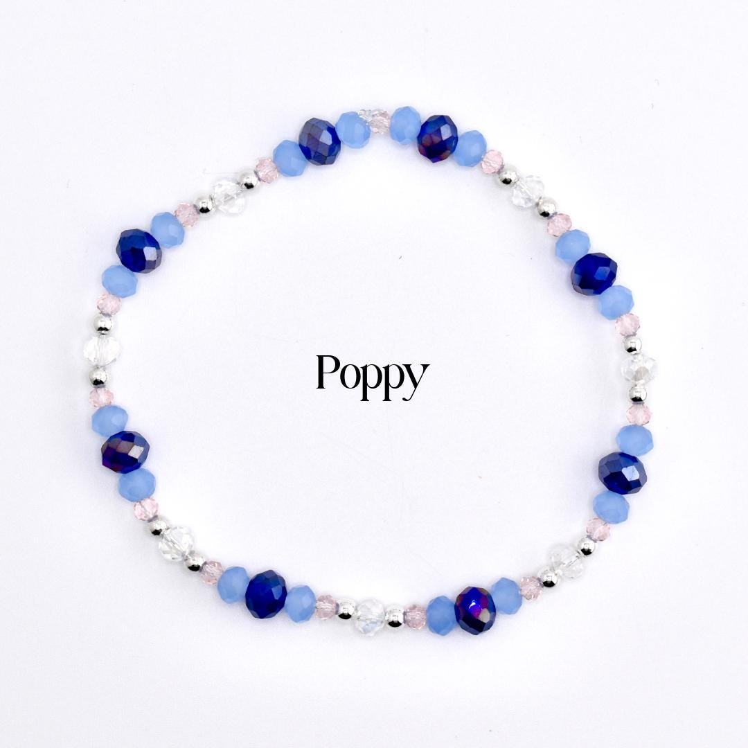 Blue Dream Wildflower Bracelet Collection