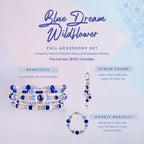 Blue Dream Wildflower Bracelet Collection
