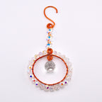 Crystal Sun Catcher Window Hanging | Handmade Copper Suncatcher | Rainbow Maker | Prism Window Decor