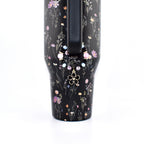 Midnight Floral Tumbler Handle Charm Bracelet