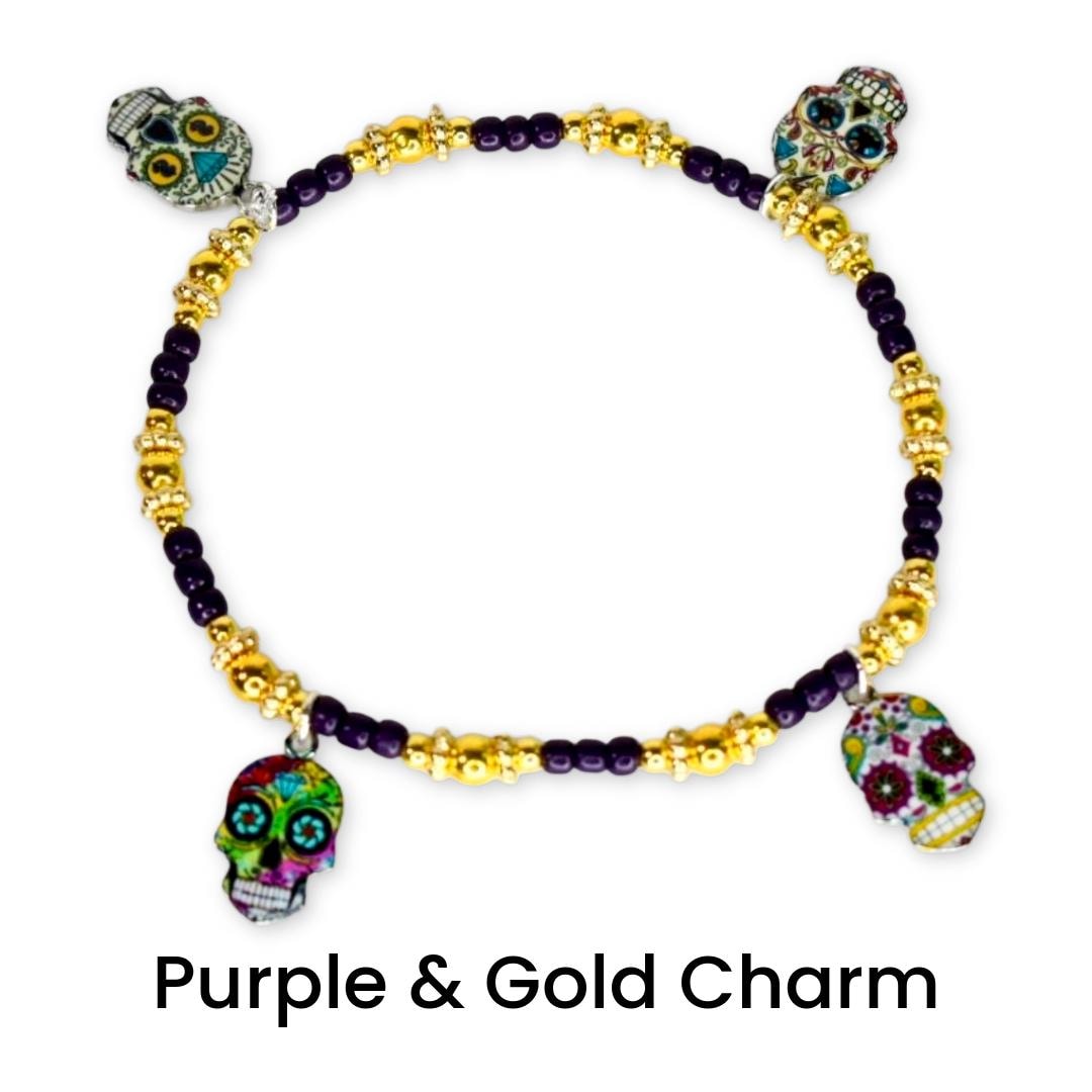 Day of the Dead Sugar Skull Bracelet Collection